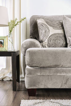 Bonaventura Gray/Pattern Sofa - Ornate Home