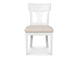 Bondi Bungalow White Dining Chair (Set of 2) - Ornate Home
