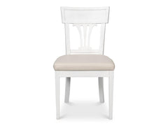 Bondi Bungalow White Dining Chair (Set of 2) - Ornate Home