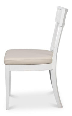 Bondi Bungalow White Dining Chair (Set of 2) - Ornate Home