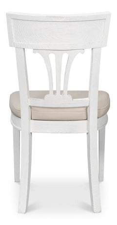 Bondi Bungalow White Dining Chair (Set of 2) - Ornate Home