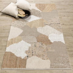Bondo Natural Multi Rug - Ornate Home