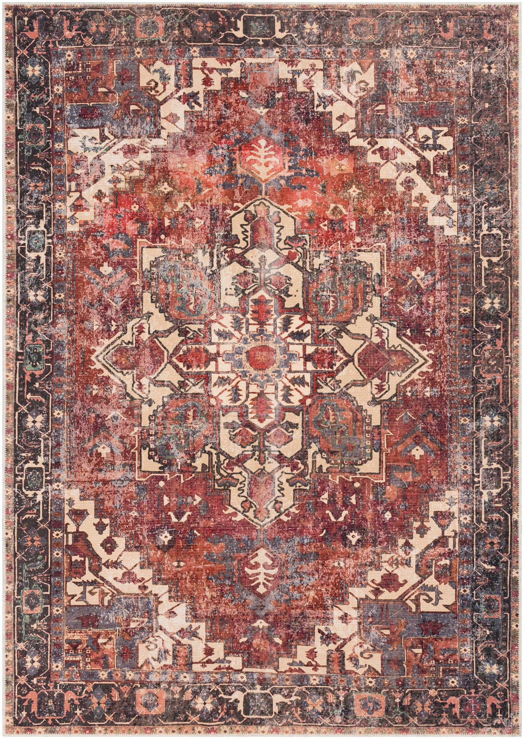 Bondville Washable Area Rug - Ornate Home