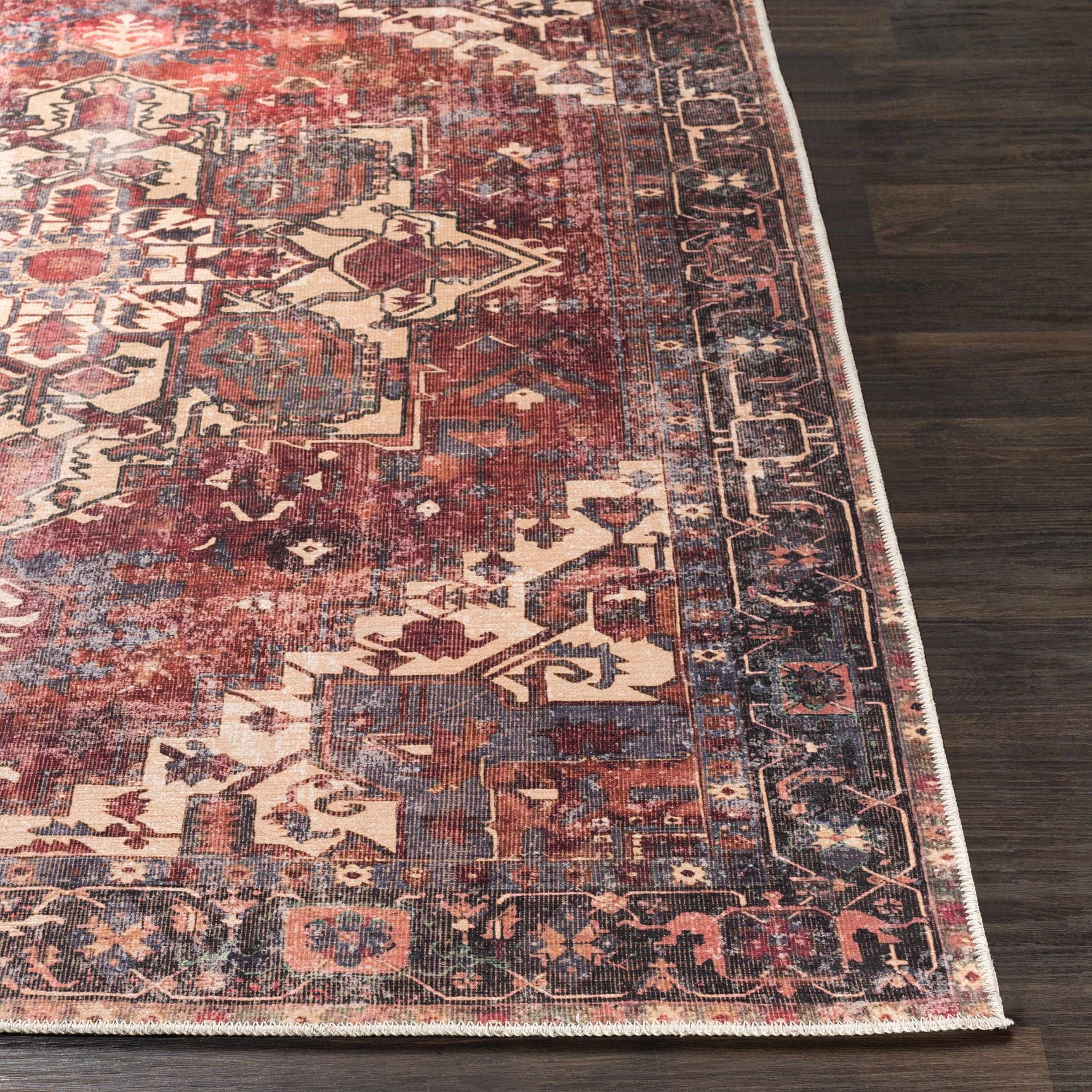 Bondville Washable Area Rug - Ornate Home