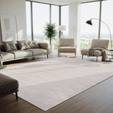 Royce Bone Jute-Look Area Rug | Minimalist Modern Style