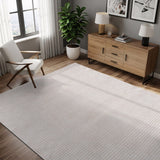 Royce Bone Jute-Look Area Rug | Minimalist Modern Style