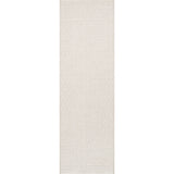 Woolen Bone Jute-Look Area Rug | Bright & Washable
