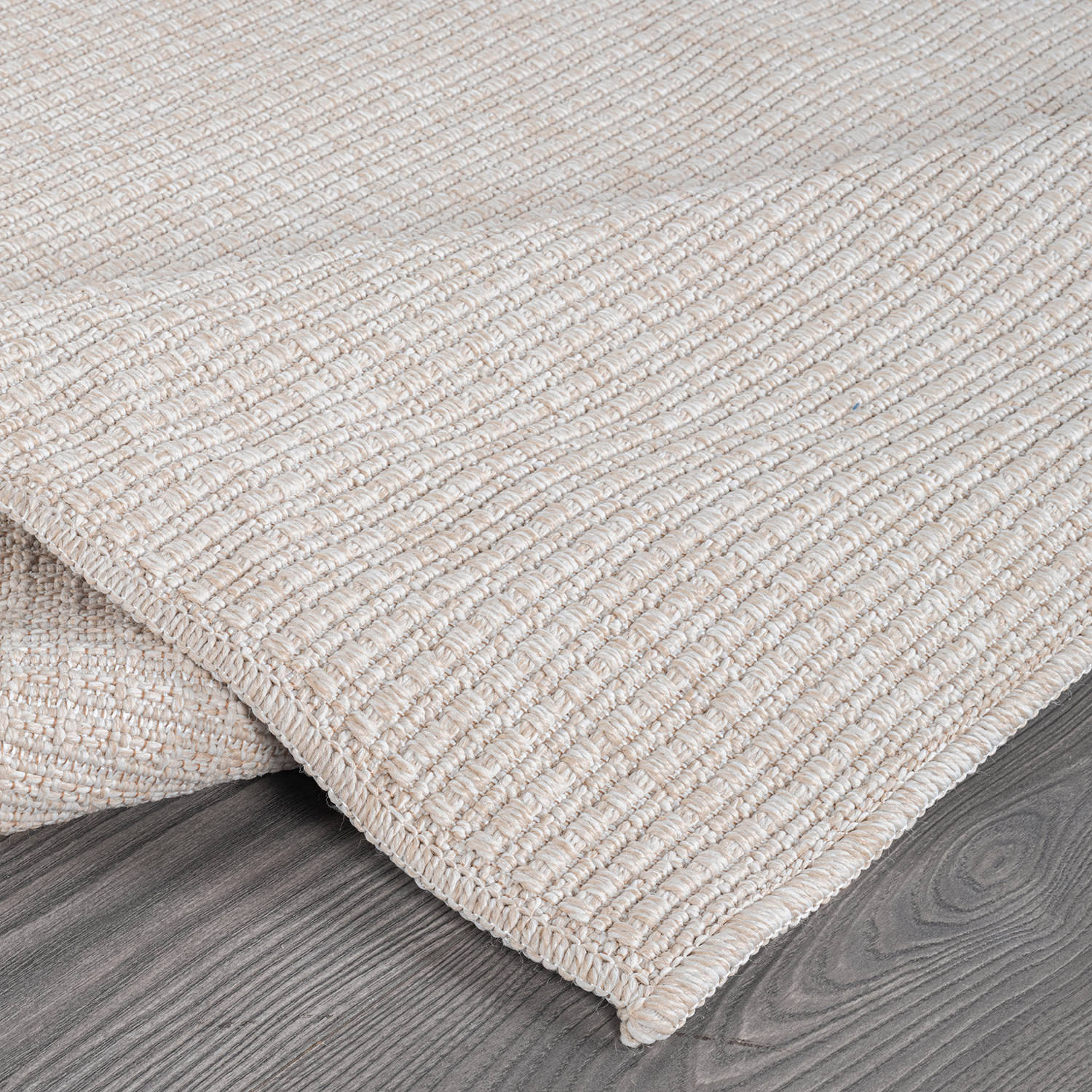 Royce Bone Jute-Look Area Rug | Minimalist Modern Style