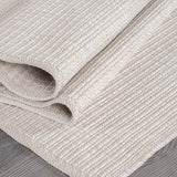 Royce Bone Jute-Look Area Rug | Minimalist Modern Style