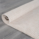 Royce Bone Jute-Look Area Rug | Minimalist Modern Style