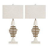 Bones White/Neutral Table Lamp (Set of 2) - Ornate Home