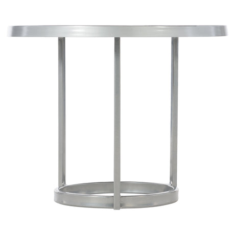 Bonfield Black Enamel/Nickel Cocktail Table - Ornate Home