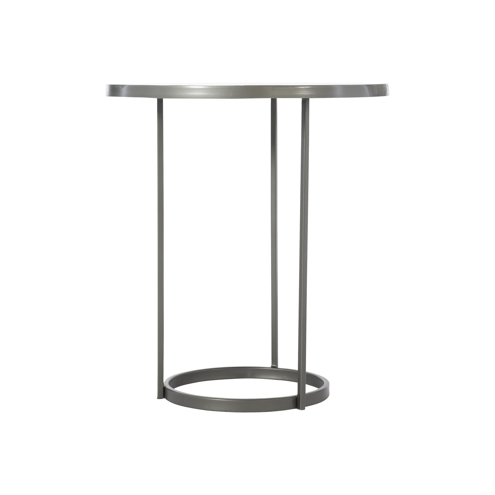 Bonfield Grey/Graphite Side Table - Ornate Home