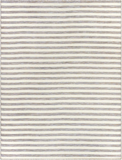 Bongaree Gray Striped Outdoor Carpet - Clearance - Ornate Home