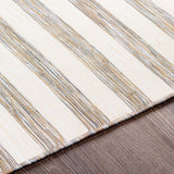 Bongaree Gray Striped Outdoor Carpet - Clearance - Ornate Home