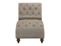Bonne Brown Chaise - Ornate Home