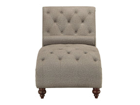 Bonne Brown Chaise - Ornate Home