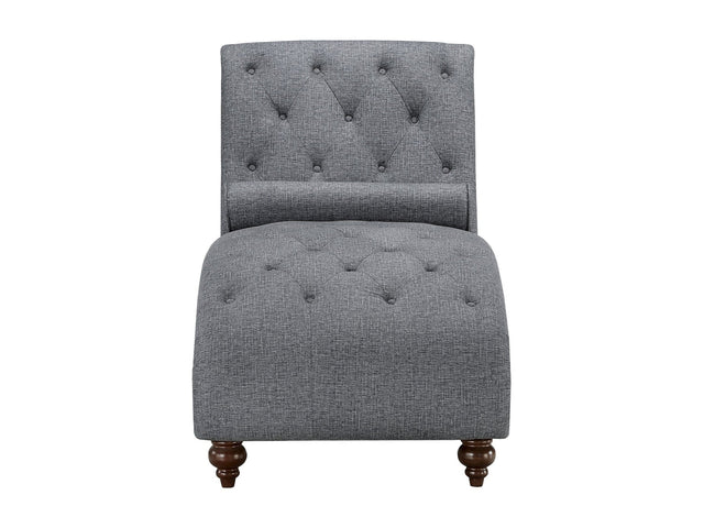 Bonne Gray Brown Chaise - Ornate Home