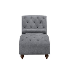 Bonne Gray Brown Chaise - Ornate Home
