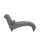 Bonne Gray Brown Chaise - Ornate Home