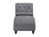 Bonne Gray Chaise - Ornate Home