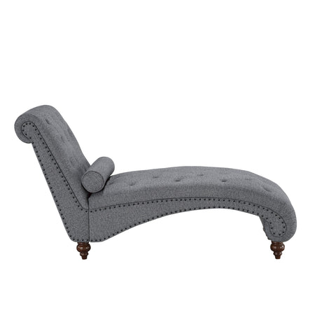 Bonne Gray Chaise - Ornate Home