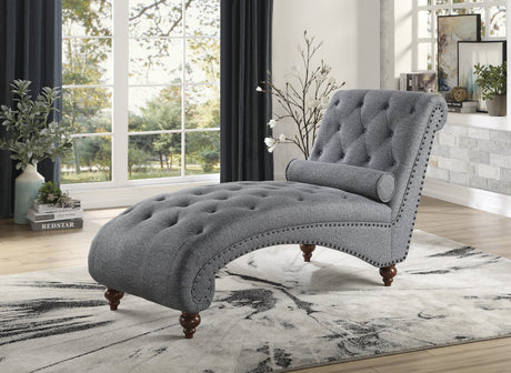 Bonne Gray Chaise - Ornate Home