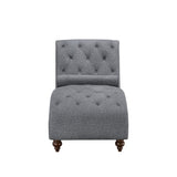 Bonne Gray Chaise - Ornate Home