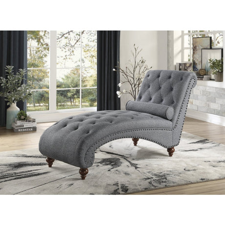 Bonne Gray Chaise - Ornate Home