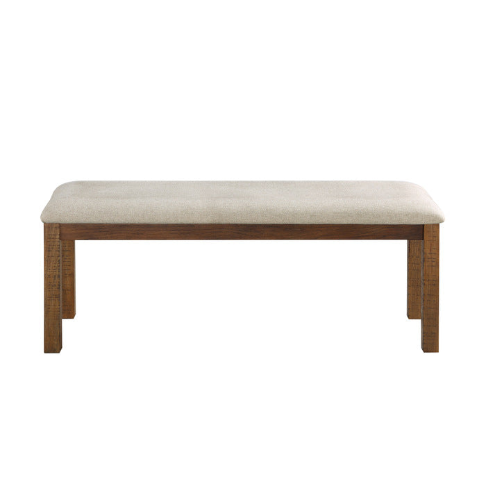 Bonner Beige/Brown Bench - Ornate Home