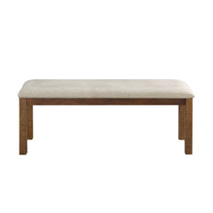 Bonner Beige/Brown Bench - Ornate Home