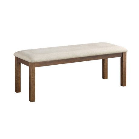 Bonner Beige/Brown Bench - Ornate Home