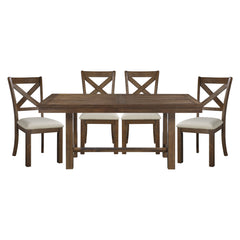 Bonner Brown 5pc Dining Set