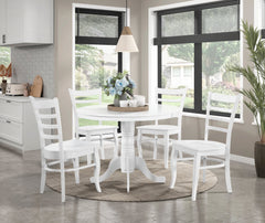 Bonnie White Side Chair (Set of 2) - Ornate Home