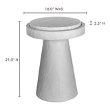 Book White Accent Table - Ornate Home