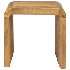 Booker Natural 2-Piece Mango Wood Coffee And End Table Set - Ornate Home