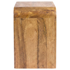 Booker Natural 2-Piece Mango Wood Coffee And End Table Set - Ornate Home