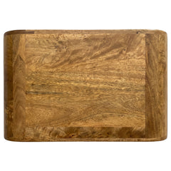Booker Natural 2-Piece Mango Wood Coffee And End Table Set - Ornate Home