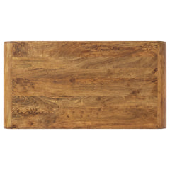 Booker Natural 2-Piece Mango Wood Coffee And End Table Set - Ornate Home