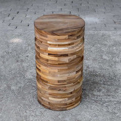 Boone Brown/Woodtone Drink Table - Ornate Home