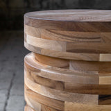 Boone Brown/Woodtone Drink Table - Ornate Home