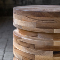 Boone Brown/Woodtone Drink Table - Ornate Home