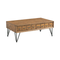 Boone Light Walnut Occasional Coffee Table - Ornate Home