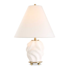 Bora White Accent Lamp - Ornate Home