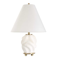 Bora White Accent Lamp - Ornate Home