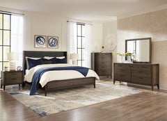 Boracay Five Drawer Walnut Chest in Wild Oats Brown - Ornate Home