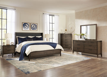 Boracay Five Drawer Walnut Chest in Wild Oats Brown - Ornate Home