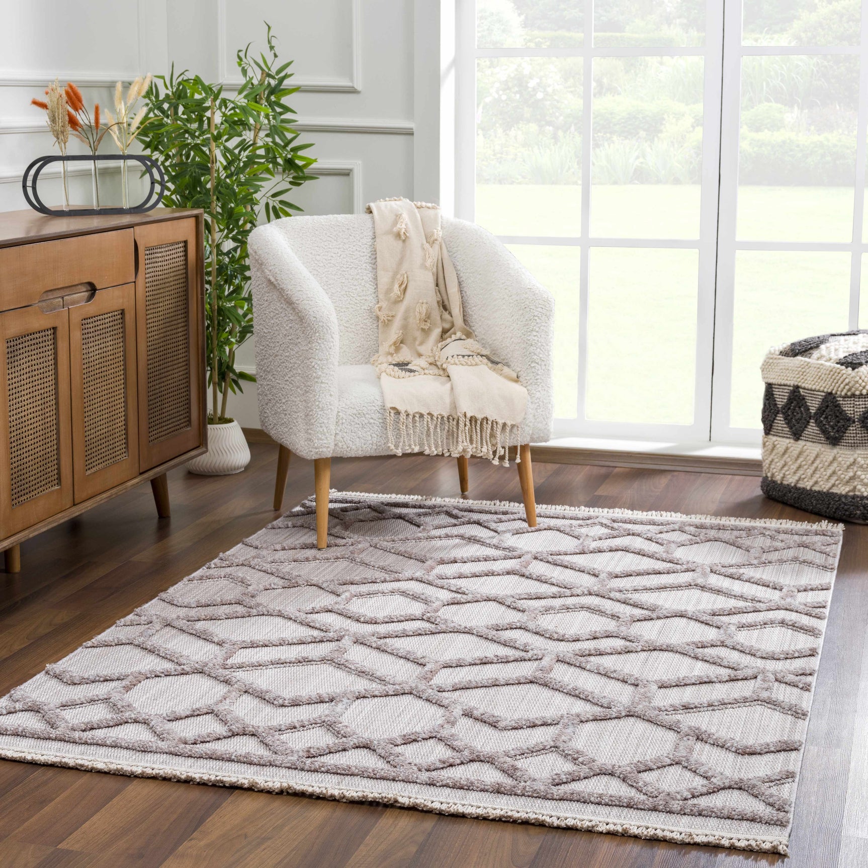 Borbon Area Rug - Ornate Home