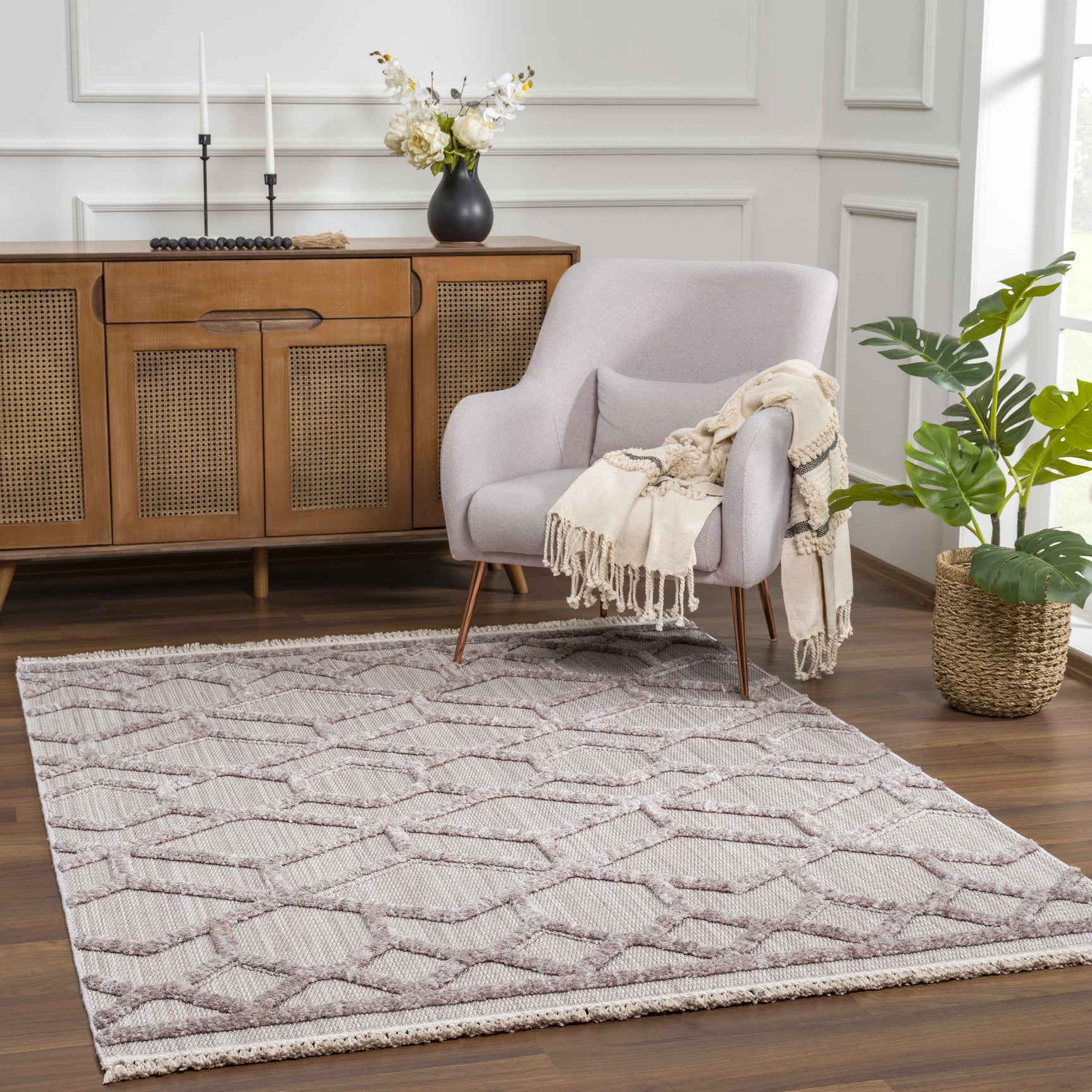 Borbon Area Rug - Ornate Home