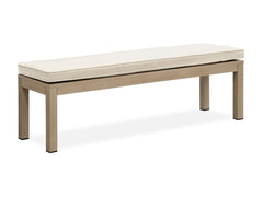Bordeaux Natural/Beige Outdoor Bench - Ornate Home